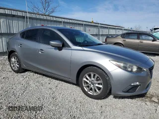2016 Mazda 3 i Sport with VIN JM1BM1U76G1328540, listed as a Copart auction lot 50189785 with 134,642 mi miles and Salvage Title. Bid and sale history available at DreamBid. Image 4.