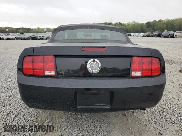 2007 Ford Mustang Deluxe with VIN 1ZVFT84N375281260, listed as a Copart auction lot 51205445 with 274,807 mi miles and Salvage Title. Bid and sale history available at carsss.com. Image 6.