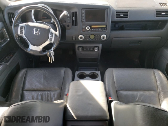 2007 Honda Ridgeline RTL w/Leather with VIN 2HJYK16567H539309, listed as a Copart auction lot 73769974 with 173,499 mi miles and Salvage Title. Bid and sale history available at carsss.com. Image 8.