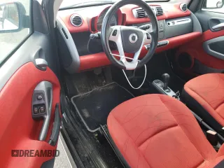 2011 Smart fortwo Pure with VIN WMEEJ3BAXBK447292, listed as a Copart auction lot 73308384 with 35,166 mi miles and Salvage title. Bid and sale history available at DreamBid. Image 8.