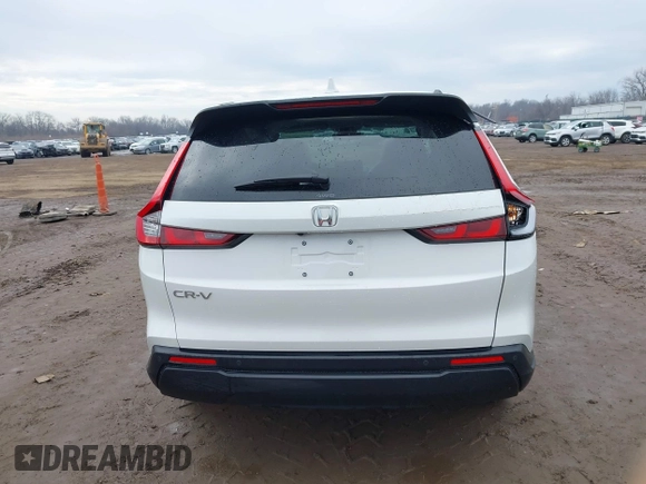 2025 Honda CR-V EX-L with VIN 5J6RS4H7XSL000321, listed as a IAAI auction lot 41530210 with 9,362 mi miles and . Bid and sale history available at DreamBid. Image 16.