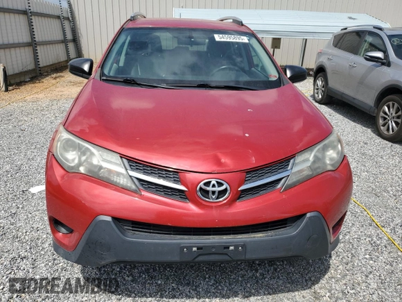 2013 Toyota RAV4 LE with VIN 2T3BFREV3DW047640, listed as a Copart auction lot 54595895 with 184,084 mi miles and Salvage title. Bid and sale history available at DreamBid. Image 5.
