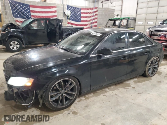 2011 Audi A4 2.0T Premium Plus with VIN WAUHFAFL0BN027050, listed as a Copart auction lot 43478465 with 83,594 mi miles and Salvage Title. Bid and sale history available at carsss.com. Image 1.