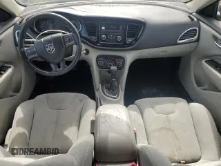 2013 Dodge Dart SXT with VIN 1C3CDFBA1DD701949, listed as a Copart auction lot 58319925 with 135,823 mi miles and Salvage title. Bid and sale history available at DreamBid. Image 8.