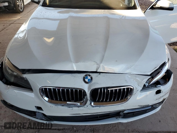 2015 BMW 5 Series 528i with VIN WBA5A5C52FD519802, listed as a Copart auction lot 46165805 with 88,458 mi miles and Salvage Title. Bid and sale history available at DreamBid. Image 13.