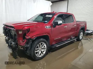 2020 GMC Sierra 1500 SLT with VIN 1GTU9DED2LZ111482, listed as a Copart auction lot 84862414 with 139,137 mi miles and Salvage title. Bid and sale history available at DreamBid. Image 1.