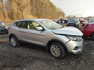 2022 Nissan Rogue Sport SV with VIN JN1BJ1BW3NW491362, listed as a IAAI auction lot 41297908 with 6,604 mi miles. Bid and sale history available at carsss.com. Image 13.