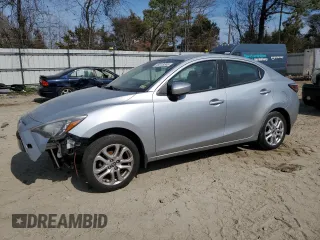 2018 Toyota Yaris iA with VIN 3MYDLBYVXJY300433, listed as a Copart auction lot 46018245 with 92,307 mi miles and Salvage Title. Bid and sale history available at carsss.com. Image 1.