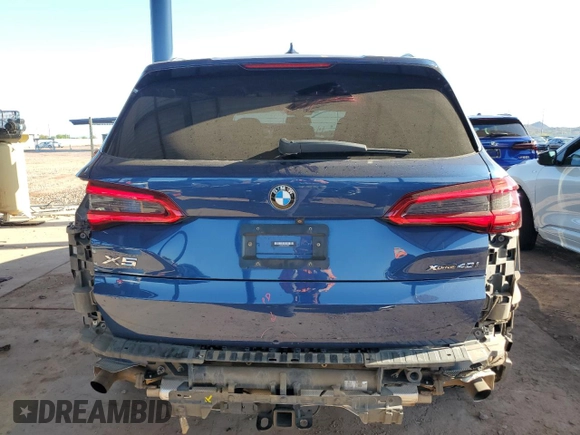 2019 BMW X5 xDrive40i with VIN 5UXCR6C5XKLL07933, listed as a Copart auction lot 59389395 with 87,251 mi miles and Salvage title. Bid and sale history available at DreamBid. Image 6.