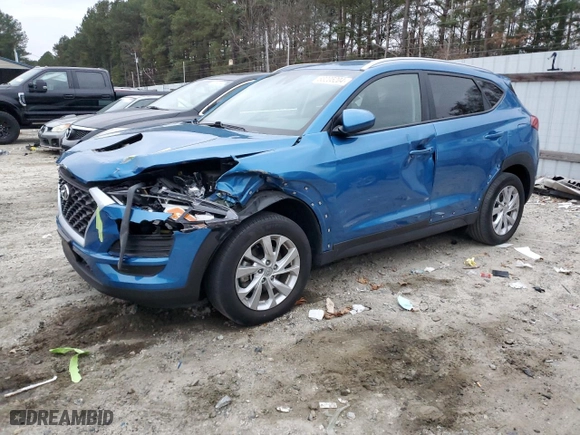 2020 Hyundai Tucson Value with VIN KM8J3CA4XLU098445, listed as a Copart auction lot 83205204 with 36,319 mi miles and Salvage Title. Bid and sale history available at carsss.com. Image 1.
