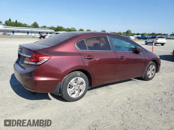 2014 Honda Civic LX z VIN 19XFB2F57EE215652, wystawiony jako Copart lot #60287605 z przebiegiem 206 135 mil mil oraz Czysty tytuł • Clean title. Historia ofert i sprzedaży dostępna na DreamBid. Obrazek 3.
