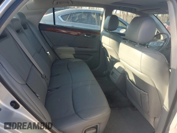 2005 Toyota Avalon XL z VIN 4T1BK36B65U047400, wystawiony jako Copart lot #48930625 z przebiegiem 170 252 mil mil oraz Szkoda całkowita • Salvage title. Historia ofert i sprzedaży dostępna na DreamBid. Obrazek 10.