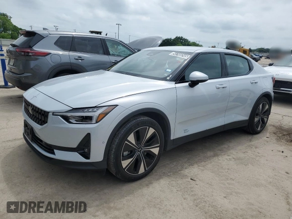 2023 Polestar 2 with VIN YSMEG3KA9PL158942, listed as a Copart auction lot 54745245 with 26,666 mi miles and Clean Title. Bid and sale history available at DreamBid. Image 1.