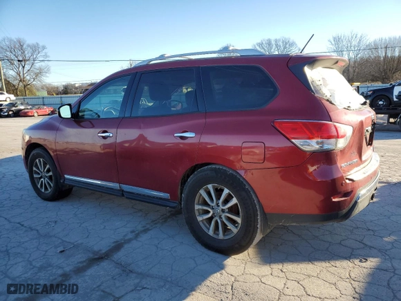 2014 Nissan Pathfinder Platinum with VIN 5N1AR2MM4EC633959, listed as a Copart auction lot 37940874 with 166,551 mi miles and Clean Title. Bid and sale history available at carsss.com. Image 2.