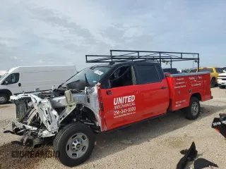 2024 Chevrolet Silverado 1500 with VIN 1GB4WLE76RF379785, listed as a Copart auction lot 50185465 with 3,851 mi miles and Salvage Title. Bid and sale history available at DreamBid. Image 1.