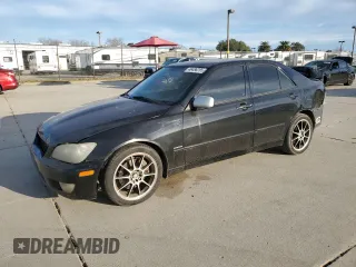 2003 Lexus IS 300 with VIN JTHBD192030072780, listed as a Copart auction lot 46486285 with 179,383 mi miles and Salvage Title. Bid and sale history available at carsss.com. Image 1.