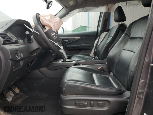 2018 Honda Pilot EX-L with VIN 5FNYF6H57JB017756, listed as a Copart auction lot 44122985 with 78,170 mi miles and Salvage Title. Bid and sale history available at carsss.com. Image 7.