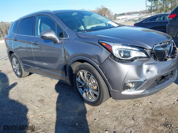 2020 Buick Envision Essence with VIN LRBFXCSA5LD112088, listed as a IAAI auction lot 41208726 with 18,371 mi miles. Bid and sale history available at carsss.com. Image 1.