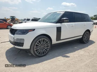 2022 Land Rover Range Rover Westminster with VIN SALGS2SE9NA461723, listed as a Copart auction lot 67390474 with 36,619 mi miles and Salvage title. Bid and sale history available at DreamBid. Image 1.
