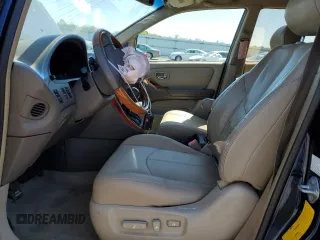 2001 Lexus RX 300 with VIN JTJHF10U610197670, listed as a Copart auction lot 52378245 with 204,482 mi miles and Salvage Title. Bid and sale history available at carsss.com. Image 7.
