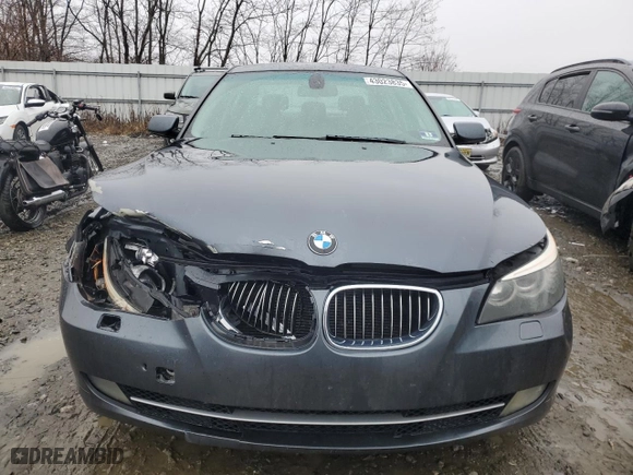 2008 BMW 5 Series 528xi with VIN WBANV13578CZ50738, listed as a Copart auction lot 43023835 with 219,580 mi miles and Salvage Title. Bid and sale history available at carsss.com. Image 5.