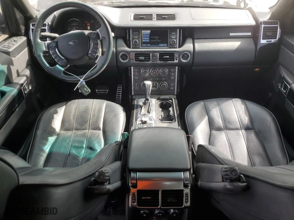 2012 Land Rover Range Rover SC with VIN SALMF1E43CA387569, listed as a Copart auction lot 51148415 with 127,914 mi miles and Clean Title. Bid and sale history available at carsss.com. Image 8.