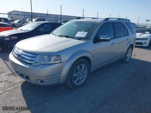 2008 Ford Taurus X Limited with VIN 1FMDK06W08GA44960, listed as a IAAI auction lot 41933001 with 283,959 mi miles. Bid and sale history available at carsss.com. Image 2.