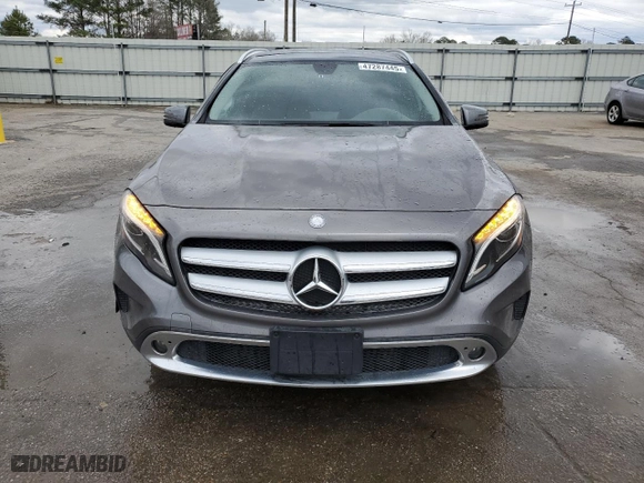 2015 Mercedes-Benz GLA-Class GLA 250 with VIN WDCTG4GB6FJ033024, listed as a Copart auction lot 47287445 with 123,591 mi miles and Salvage Title. Bid and sale history available at carsss.com. Image 5.