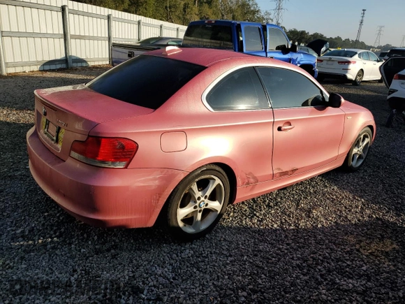 2010 BMW 1 Series 128i with VIN WBAUP9C59AVL89067, listed as a Copart auction lot 43291905 with 165,985 mi miles and Salvage Title. Bid and sale history available at DreamBid. Image 3.