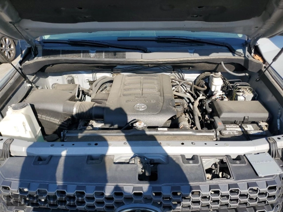 2018 Toyota Tundra SR5 z VIN 5TFHW5F12JX729043, wystawiony jako Copart lot #87330154 z przebiegiem 110 611 mil mil oraz Szkoda całkowita • Salvage title. Historia ofert i sprzedaży dostępna na DreamBid. Obrazek 11.