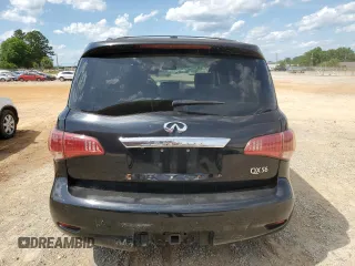 2011 Infiniti QX56 7-passenger with VIN JN8AZ2NE9B9005601, listed as a Copart auction lot 57013744 with 223,590 mi miles and Clean Title. Bid and sale history available at carsss.com. Image 6.
