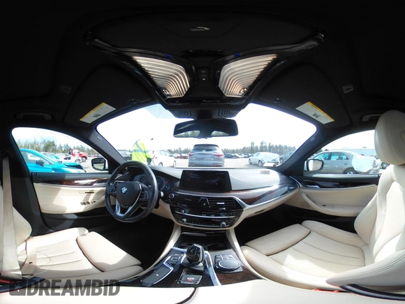 2018 BMW 5 Series 530i xDrive with VIN WBAJA7C53JWA73427, listed as a IAAI auction lot 41906763 with 44,774 mi miles. Bid and sale history available at carsss.com. Image 19.