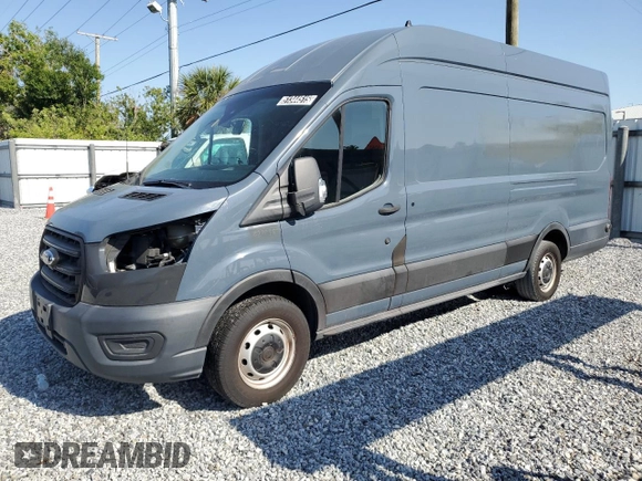 2020 Ford Transit Cargo with VIN 1FTBR3X87LKA72219, listed as a Copart auction lot 51344515 with Not Provided miles and Salvage Title. Bid and sale history available at carsss.com. Image 1.