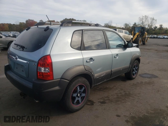2005 Hyundai Tucson GLS with VIN KM8JN72D75U080052, listed as a Copart auction lot 75173014 with 106,479 mi miles and Salvage Title. Bid and sale history available at carsss.com. Image 3.