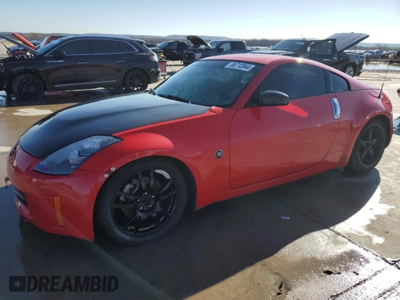 2008 Nissan 350Z Touring with VIN JN1BZ34E78M750119, listed as a Copart auction lot 86712844 with 170,221 mi miles and Clean title. Bid and sale history available at DreamBid. Image 1.