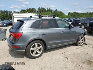 2012 Audi Q5 Premium Plus with VIN WA1LFAFPXCA105918, listed as a Copart auction lot 58535425 with 122,097 mi miles and Clean title. Bid and sale history available at DreamBid. Image 3.