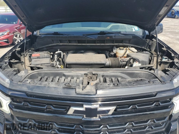 2022 Chevrolet Silverado 1500 RST with VIN 3GCUDEED6NG515263, listed as a Copart auction lot 55062765 with 100,726 mi miles and Salvage Title. Bid and sale history available at DreamBid. Image 11.