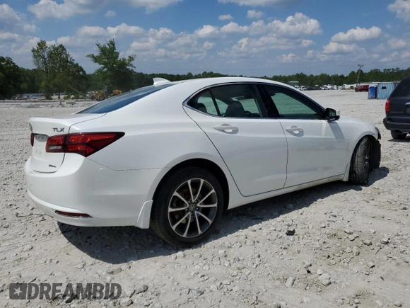 2015 Acura TLX Technology with VIN 19UUB3F59FA001538, listed as a Copart auction lot 55289075 with 90,458 mi miles and Salvage title. Bid and sale history available at DreamBid. Image 3.