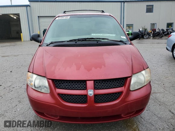2003 Dodge Caravan SE with VIN 1D4GP24393B294620, listed as a Copart auction lot 57394185 with 208,677 mi miles and Salvage title. Bid and sale history available at DreamBid. Image 5.