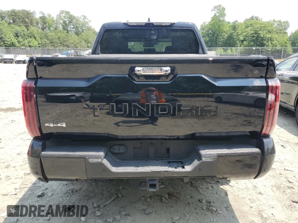 2024 Toyota Tundra Limited z VIN 5TFJA5DB2RX153316, wystawiony jako Copart lot #60074415 z przebiegiem 19 592 mil mil oraz Szkoda całkowita • Salvage title. Historia ofert i sprzedaży dostępna na DreamBid. Obrazek 6.