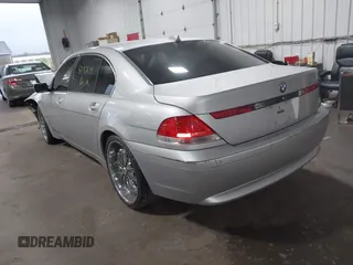 2004 BMW 7 Series 745Li with VIN WBAGN63594DS55672, listed as a IAAI auction lot 42133834 with 119,912 mi miles and . Bid and sale history available at carsss.com. Image 3.