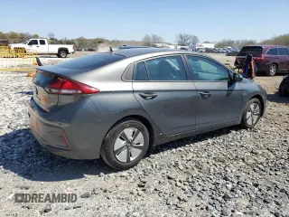 2020 Hyundai Ioniq Blue with VIN KMHC65LC2LU227309, listed as a Copart auction lot 51577645 with 143,542 mi miles and Salvage title. Bid and sale history available at DreamBid. Image 3.