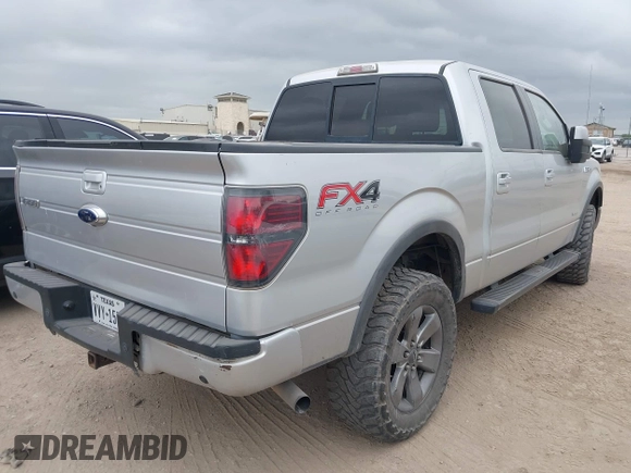 2013 Ford F-150 XL with VIN 1FTFW1ET6DFA79047, listed as a IAAI auction lot 42047487 with 192,395 mi miles. Bid and sale history available at carsss.com. Image 4.