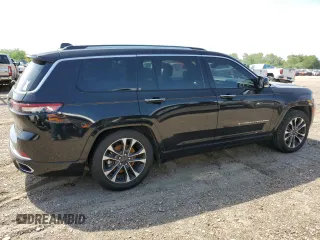 2022 Jeep Grand Cherokee Overland z VIN 1C4RJJDG3N8582038, wystawiony jako Copart lot #51272605 z przebiegiem 58 155 mil mil oraz Szkoda całkowita • Salvage title. Historia ofert i sprzedaży dostępna na DreamBid. Obrazek 3.