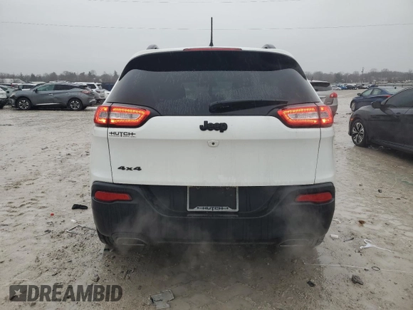 2018 Jeep Cherokee Latitude with VIN 1C4PJMCX5JD589634, listed as a Copart auction lot 42733965 with 127,927 mi miles and Salvage title. Bid and sale history available at DreamBid. Image 6.