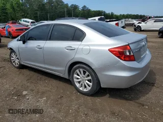 2012 Honda Civic EX with VIN 2HGFB2F84CH557055, listed as a Copart auction lot 55141985 with 174,379 mi miles and Salvage Title. Bid and sale history available at DreamBid. Image 2.