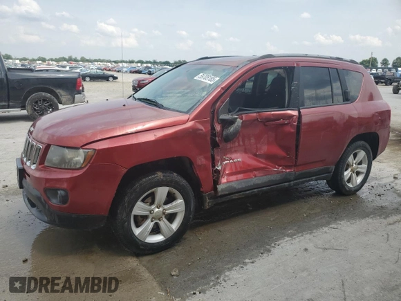2016 Jeep Compass Sport с VIN 1C4NJDBB0GD550343, выставлен на аукционе Copart как лот 59705185 с пробегом 134 636 миль миль и Списание • Salvage title. История ставок и продаж доступна на DreamBid. Изображение 1.