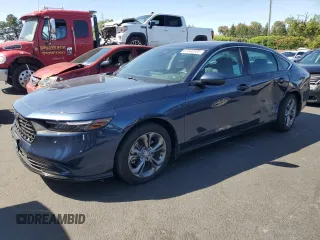 2023 Honda Accord EX-L с VIN 1HGCY2F63PA047073, выставлен на аукционе Copart как лот 57322505 с пробегом 16 436 миль миль и Списание • Salvage title. История ставок и продаж доступна на DreamBid. Изображение 1.