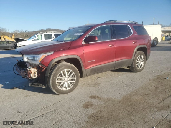 2017 GMC Acadia SLE with VIN 1GKKNLLS3HZ198321, listed as a Copart auction lot 46150415 with 103,569 mi miles and Salvage Title. Bid and sale history available at carsss.com. Image 1.