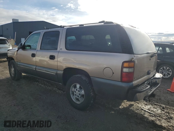 2000 Chevrolet Suburban LS with VIN 3GNFK16T3YG200221, listed as a Copart auction lot 87088044 with 163,716 mi miles and Salvage title. Bid and sale history available at DreamBid. Image 2.